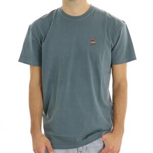 T-SHIRT RICAMO BLU
